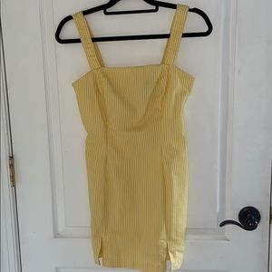 NWOT Yellow Dress